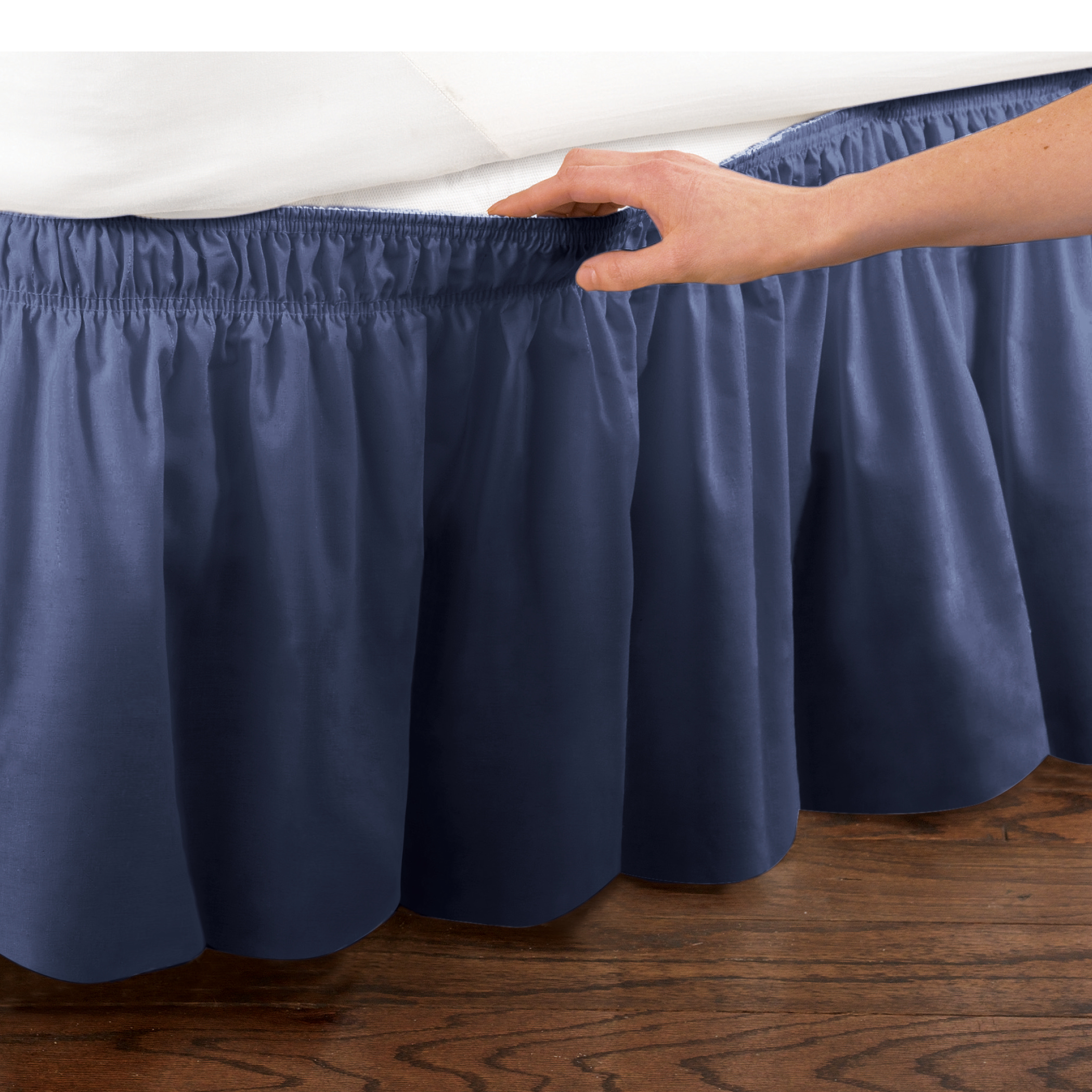 Wrap Around Elastic Dust Ruffle - Picture 32 of 45