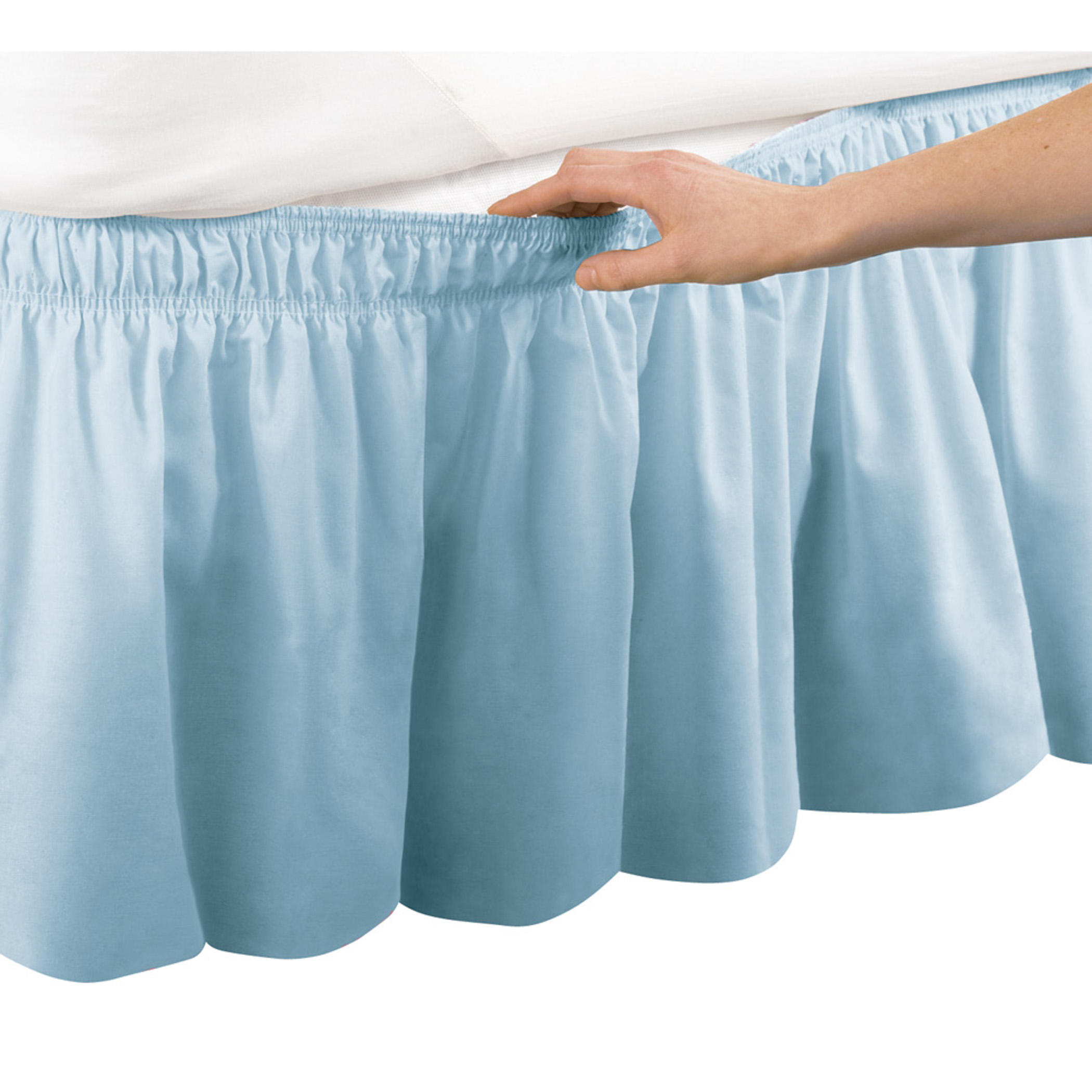 Wrap Around Elastic Dust Ruffle - Picture 4 of 45