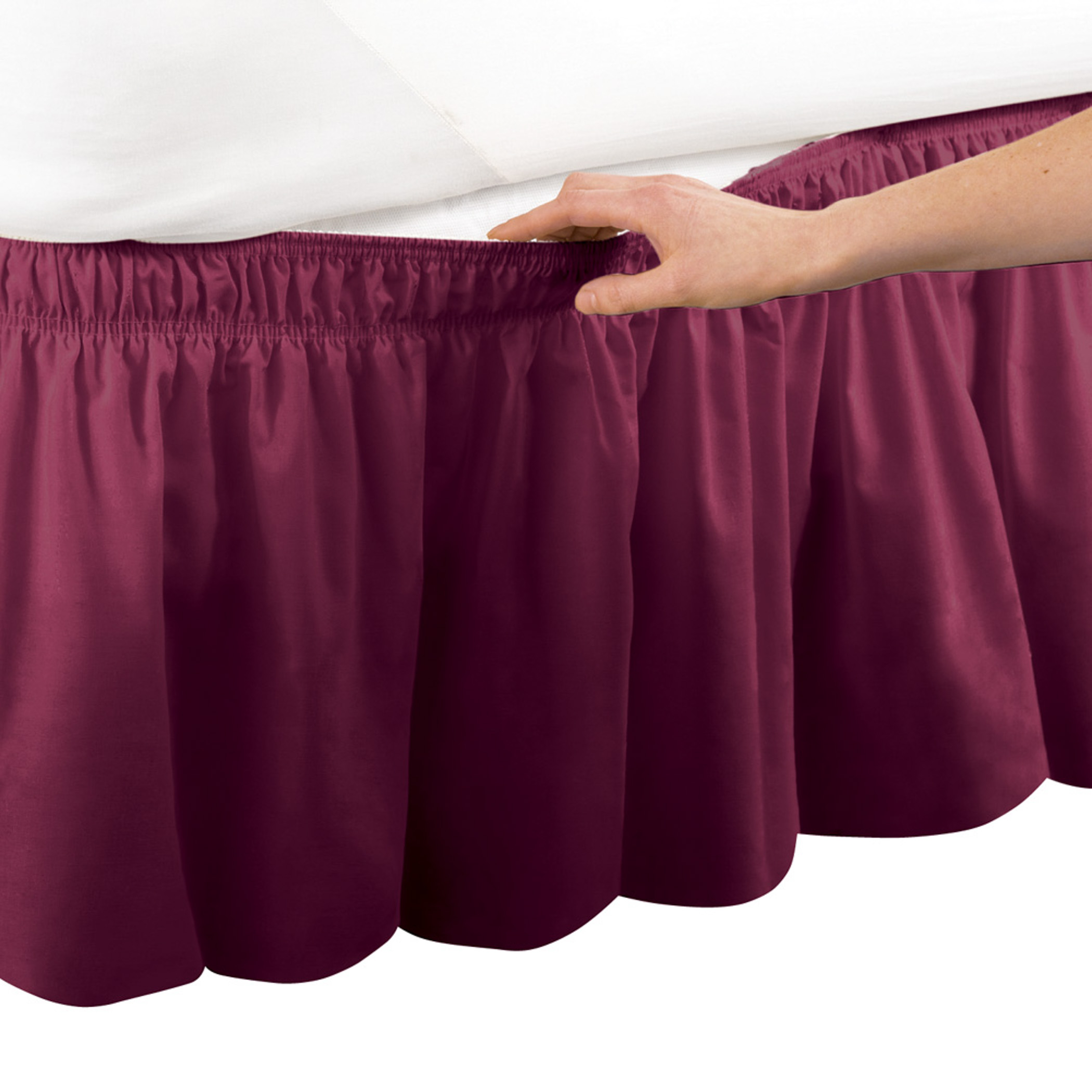 Wrap Around Elastic Dust Ruffle - Picture 10 of 45