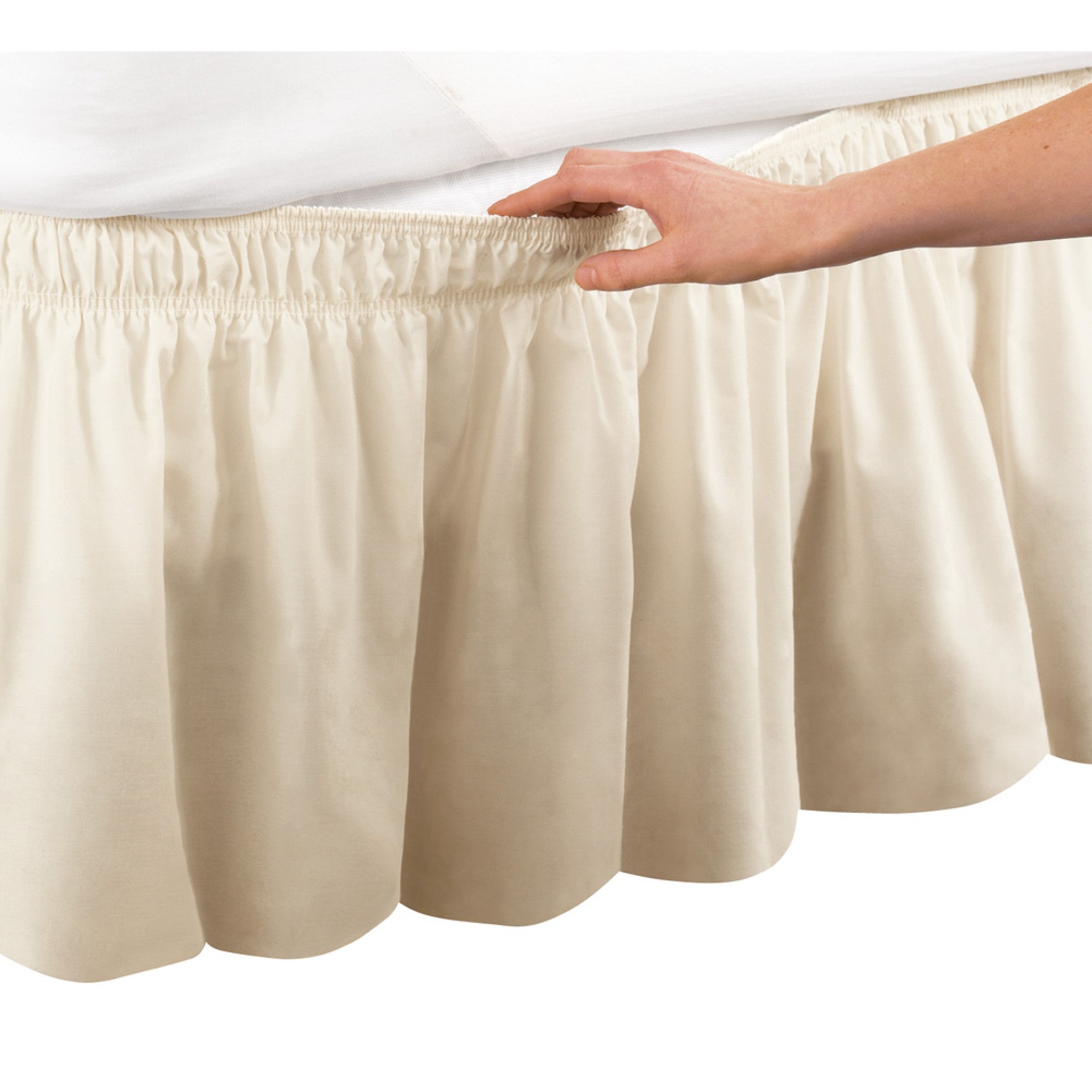 Wrap Around Elastic Dust Ruffle - Picture 25 of 45