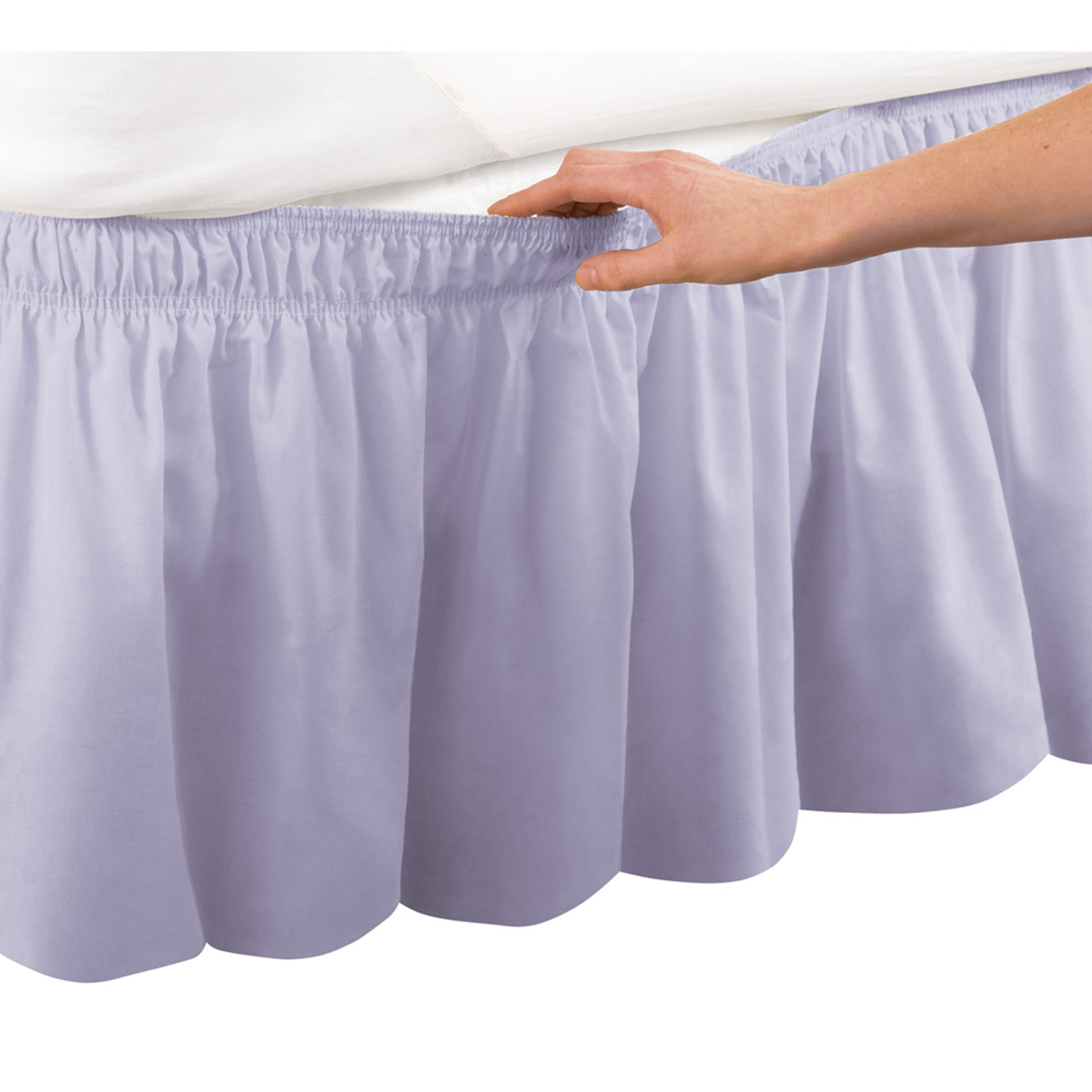Wrap Around Elastic Dust Ruffle - Picture 28 of 45