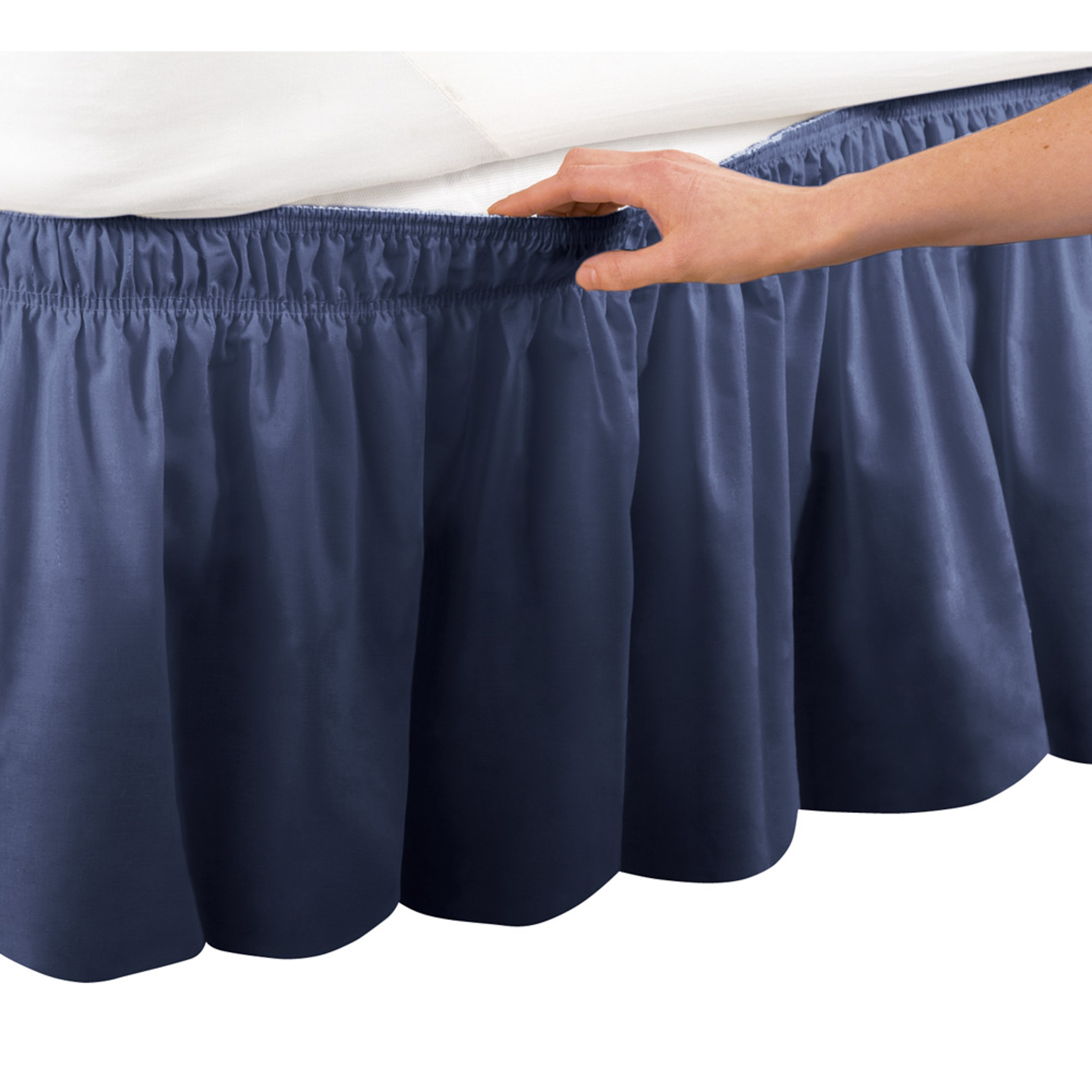 Wrap Around Elastic Dust Ruffle - Picture 31 of 45