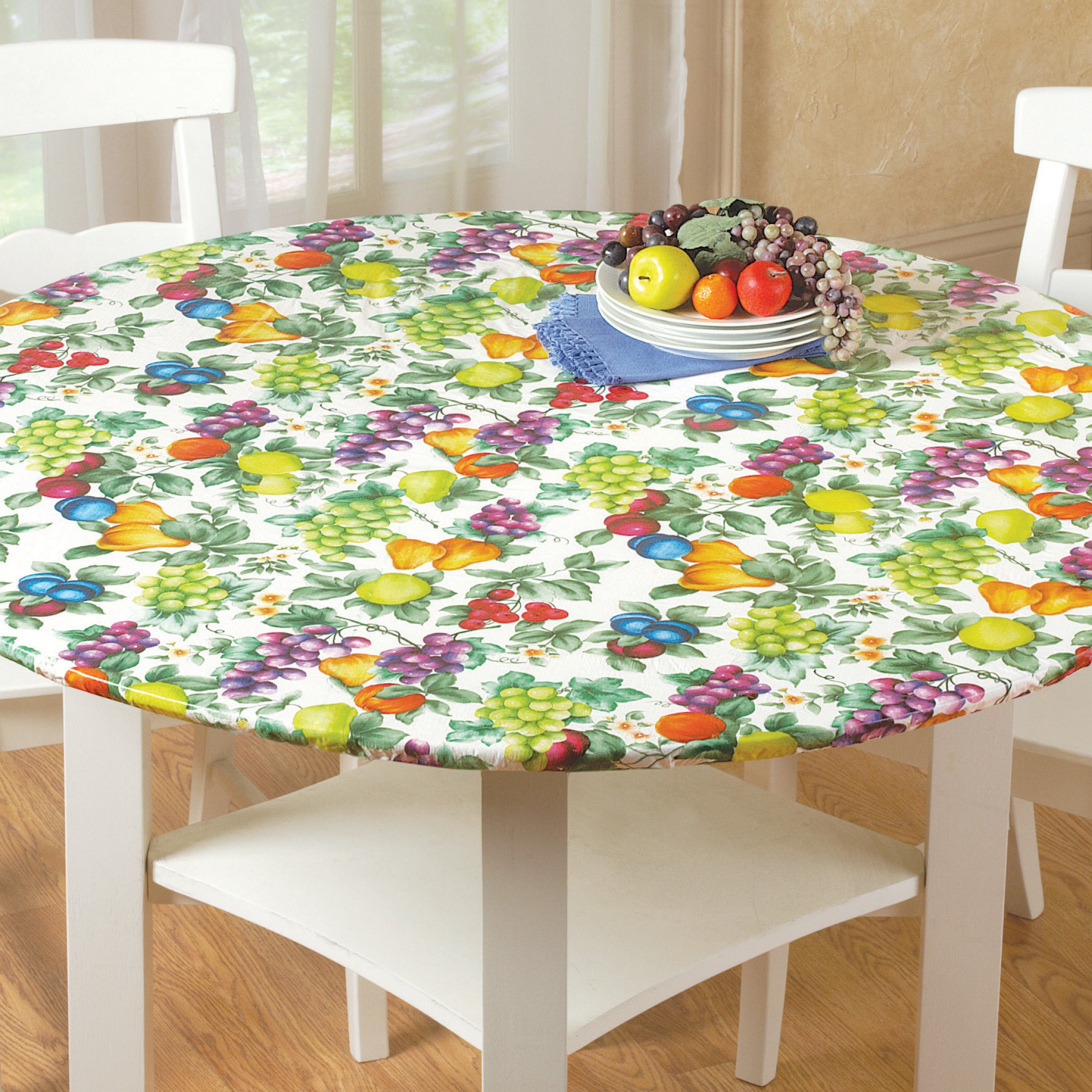 Fitted Elastic Vinyl Table Cover - Picture 14 of 21