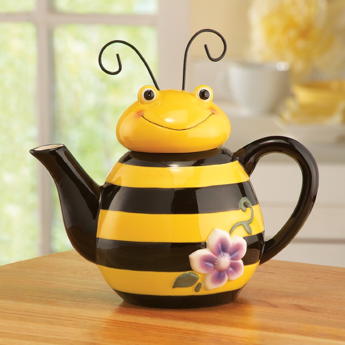 Bee Shaped Ceramic Kitchen Teapot Collections Etc.