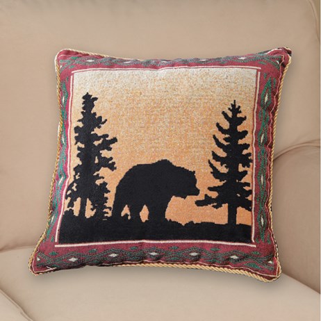 Reversible Northwoods Lodge Throw Pillow Collections Etc