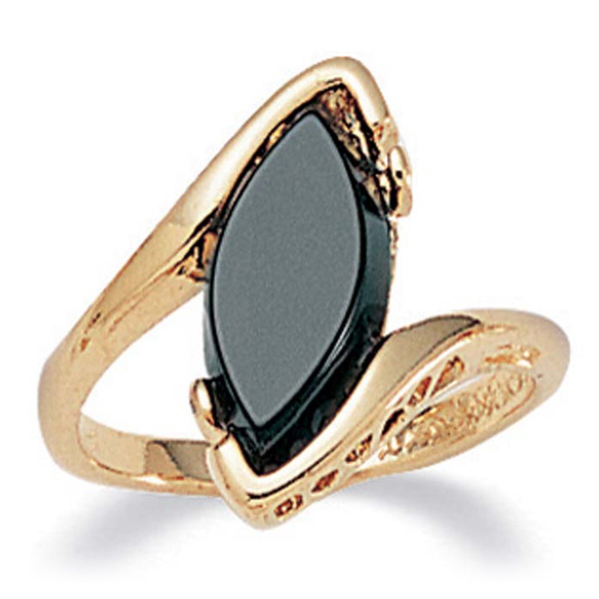 Black Onyx 14k GoldPlated Ring Collections Etc.