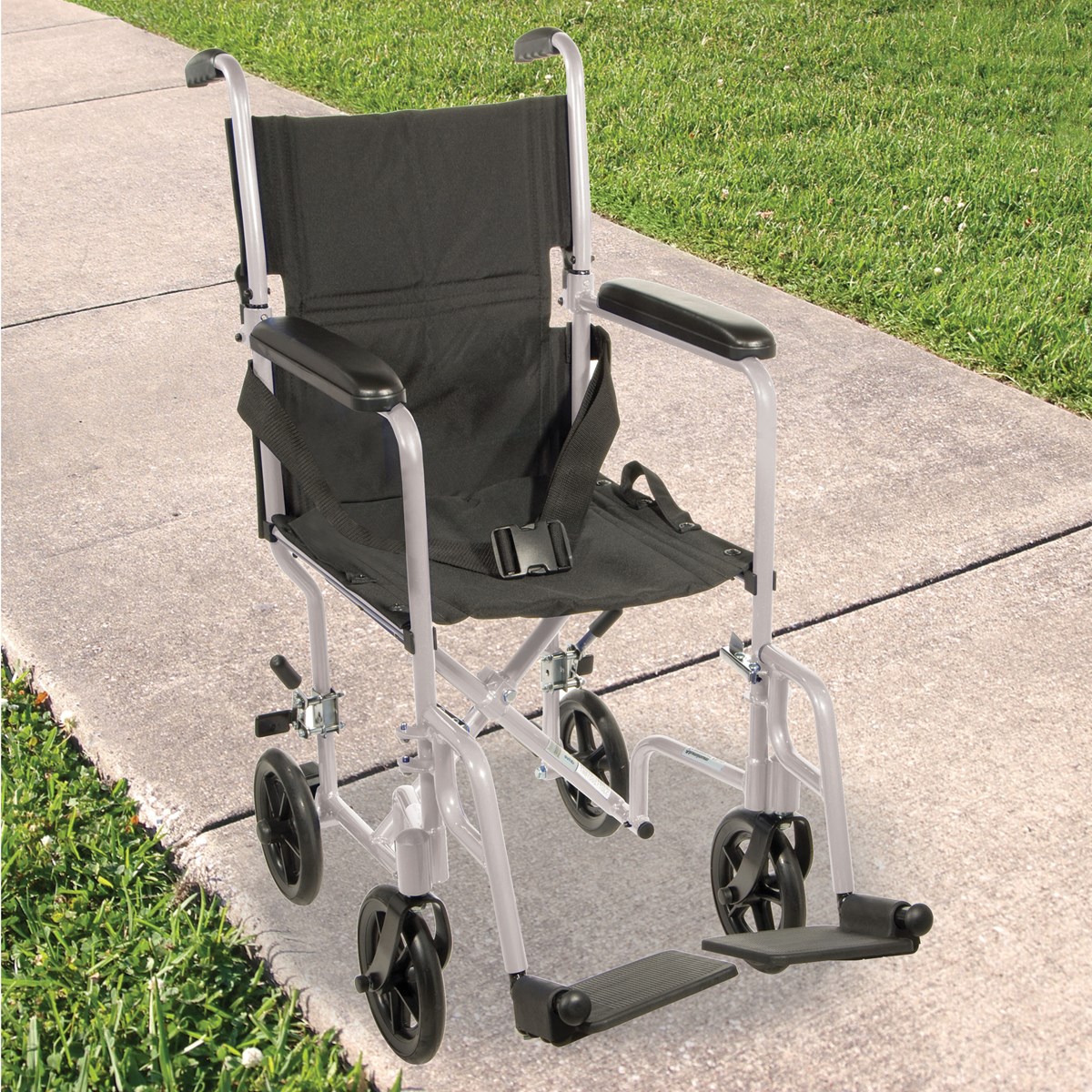 Ultra Light Folding Transport Wheelchair Drive Medical Collections Etc.