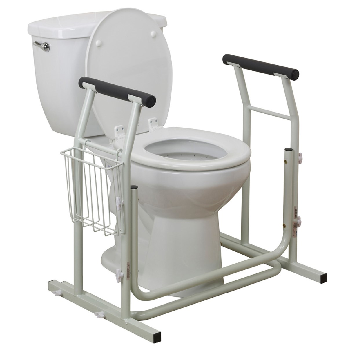 Toilet Safety Rail with Arm Rests Collections Etc.