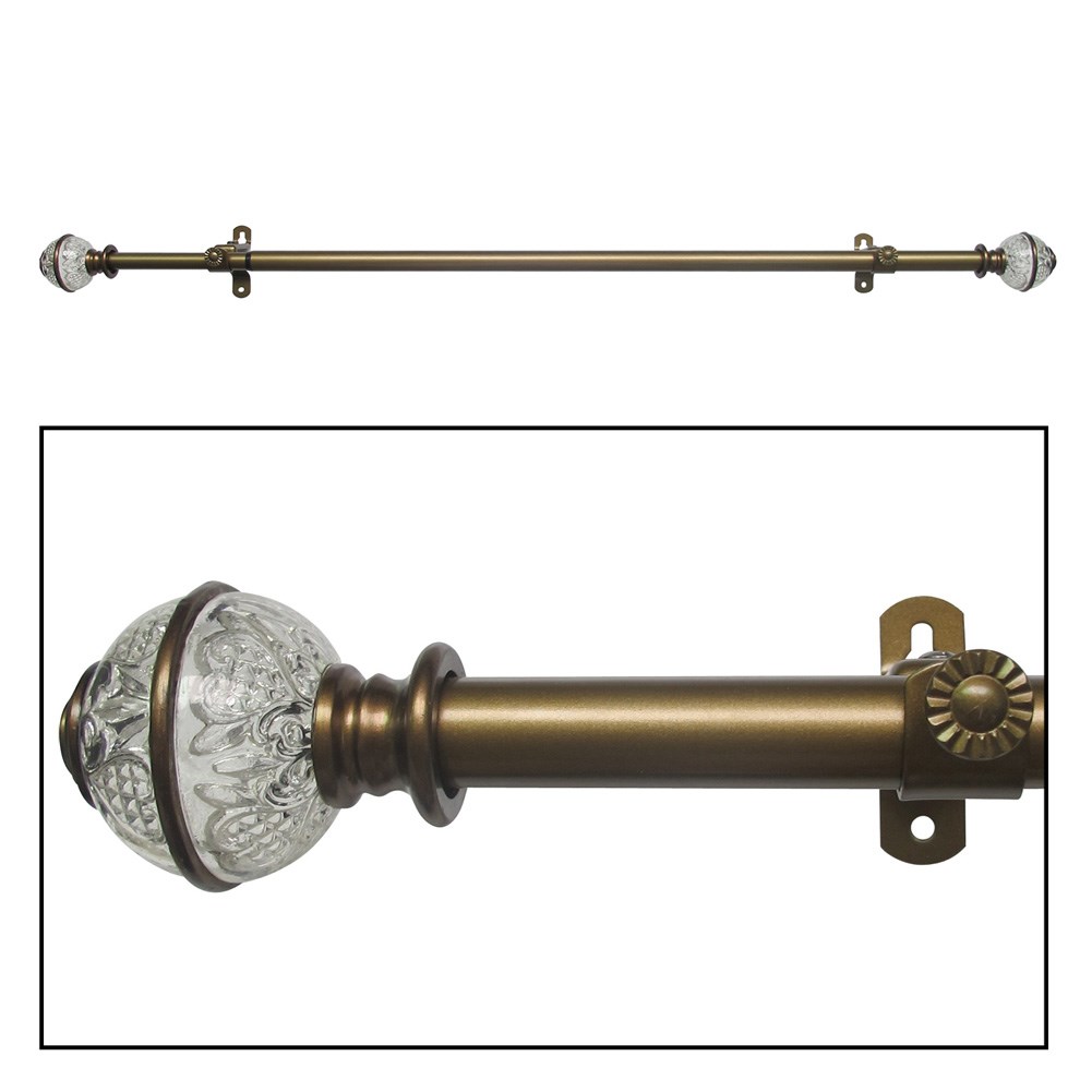 Lancaster Antique Curtain Rod Set Collections Etc.