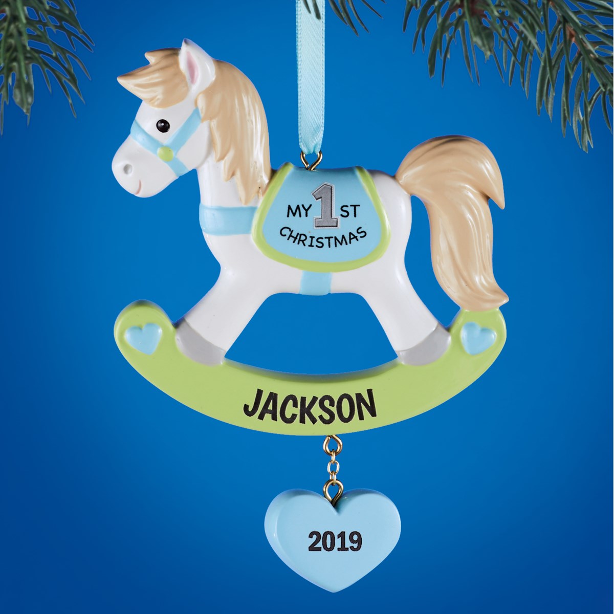 Rocking Horse Christmas Ornament 